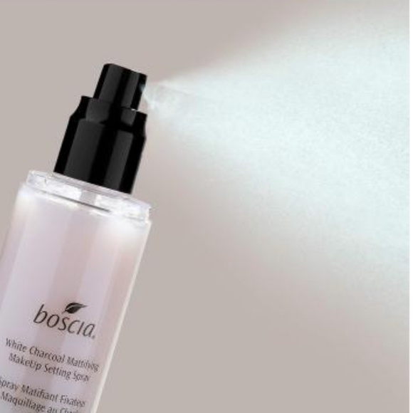 🌟🧚♀️Boscia DISCONTINUED White Charcoal Setting Spray NWT - Picture 2 of 7